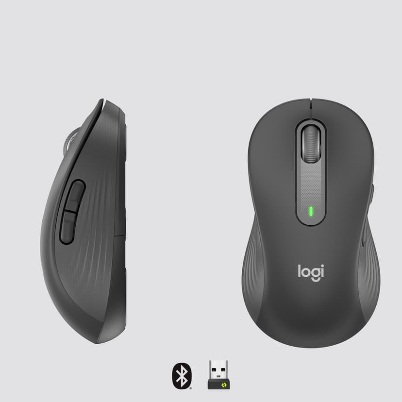 Logitech Signature M650 Large Left RF trådløs + Bluetooth