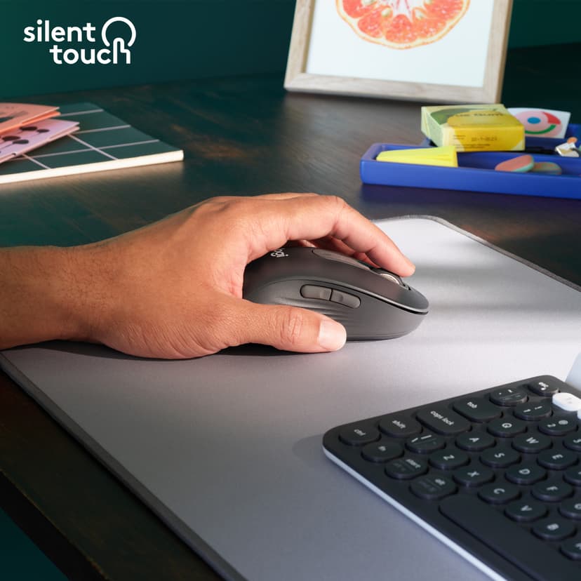 Logitech Signature M650 Large Left RF trådløs + Bluetooth
