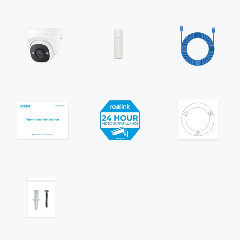Reolink P324 5MP PoE Udendørskamera