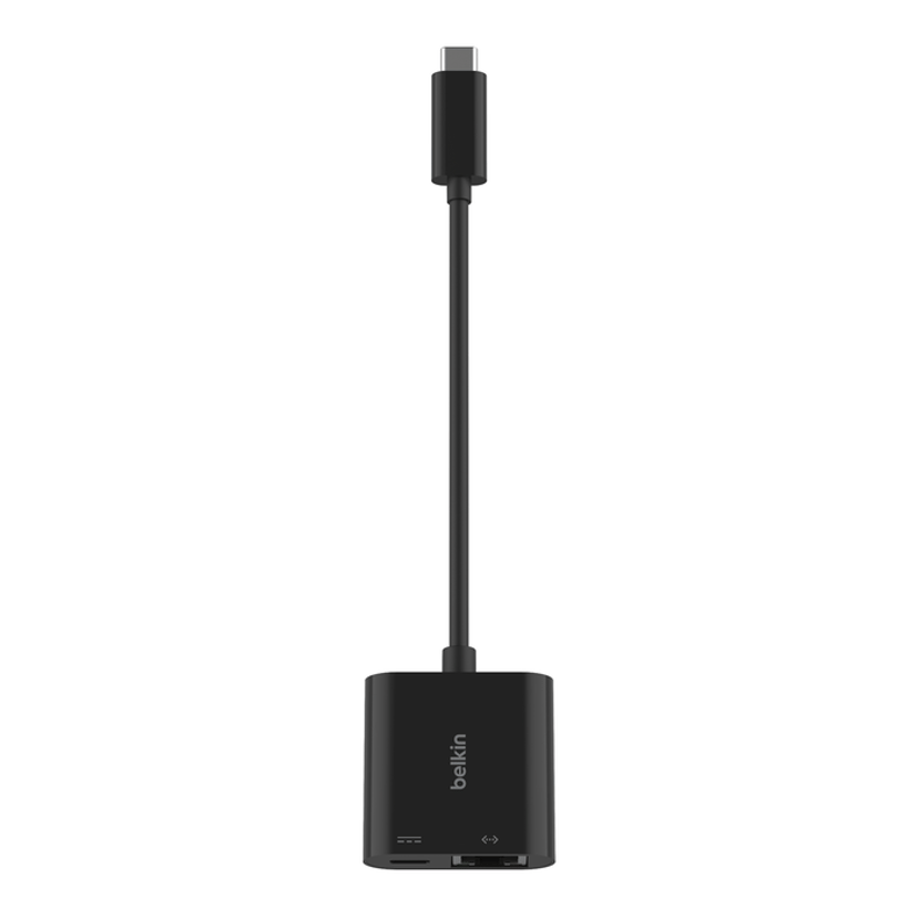 Belkin USB-C to Ethernet + Charge Adapter 100W USB-C 3.2 Gen 1 (3.1 Gen 1)