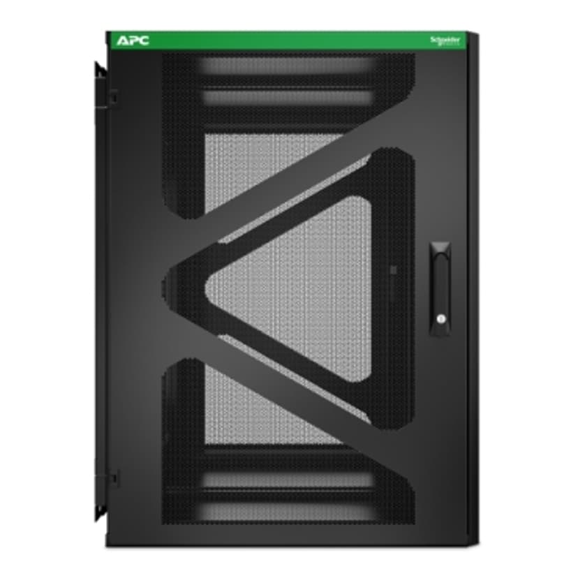 APC NetShelter WX AR118SM - 19 tommer vægmonteret patchskab, 18U, 800 mm dyb, sidemonteret, monteret
