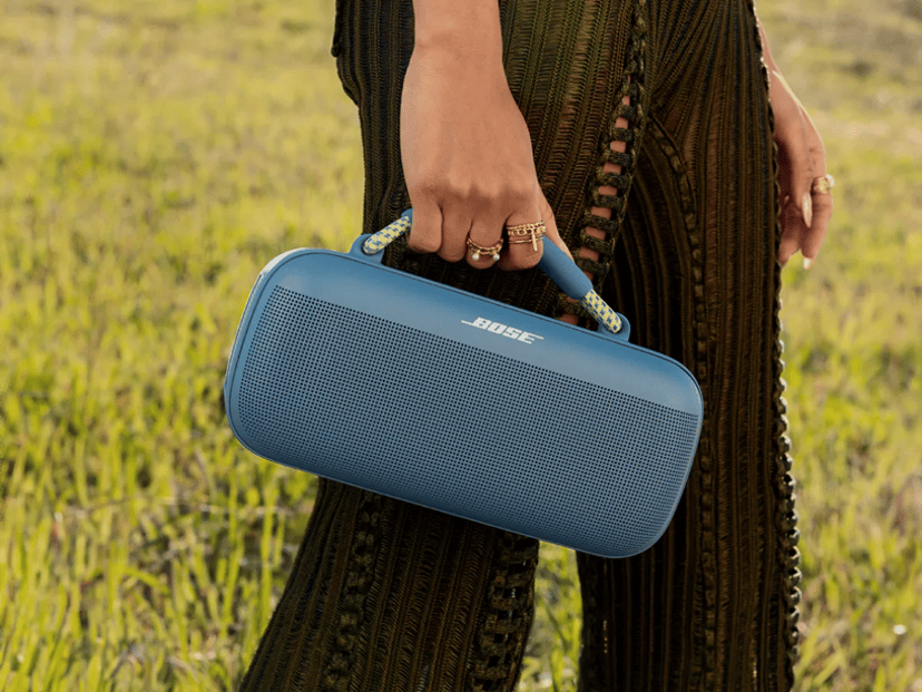 Bose SoundLink Max rephandtag - Blå skymning/hypercitron