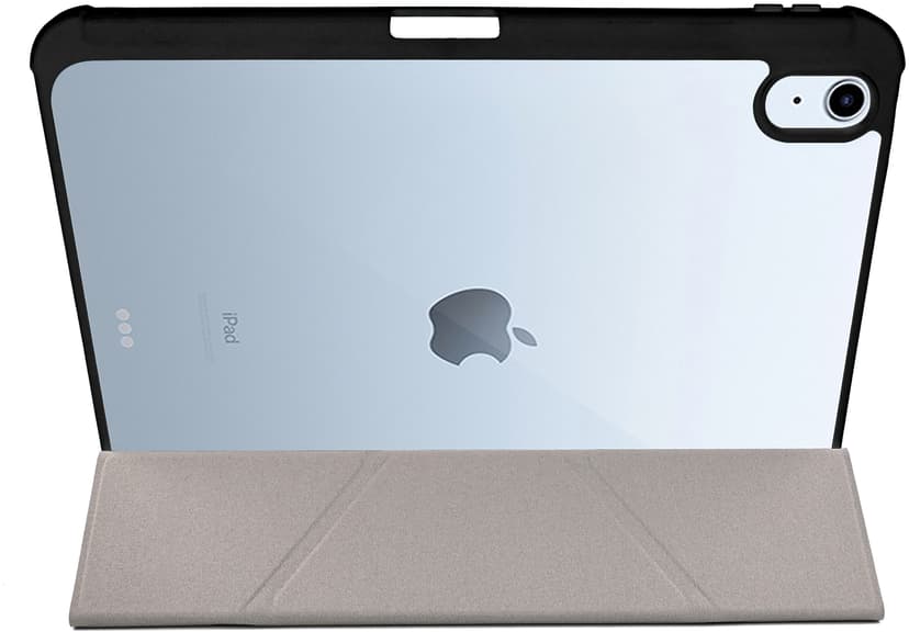 Pomologic Origami Case iPad 10th gen, iPad 11th gen Gjennomsiktig, Sort