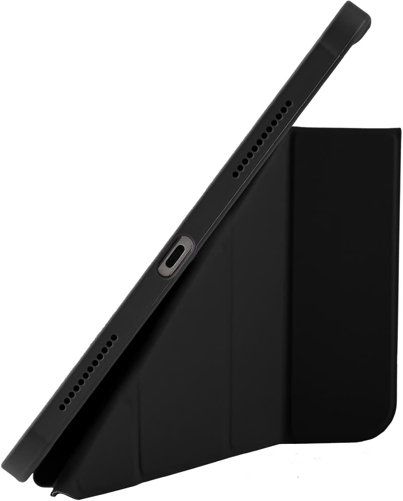 Pomologic Origami Case iPad Air 11" (M2), iPad Air 11" (M3), iPad Air 11" (M4) Läpinäkyvä, Musta