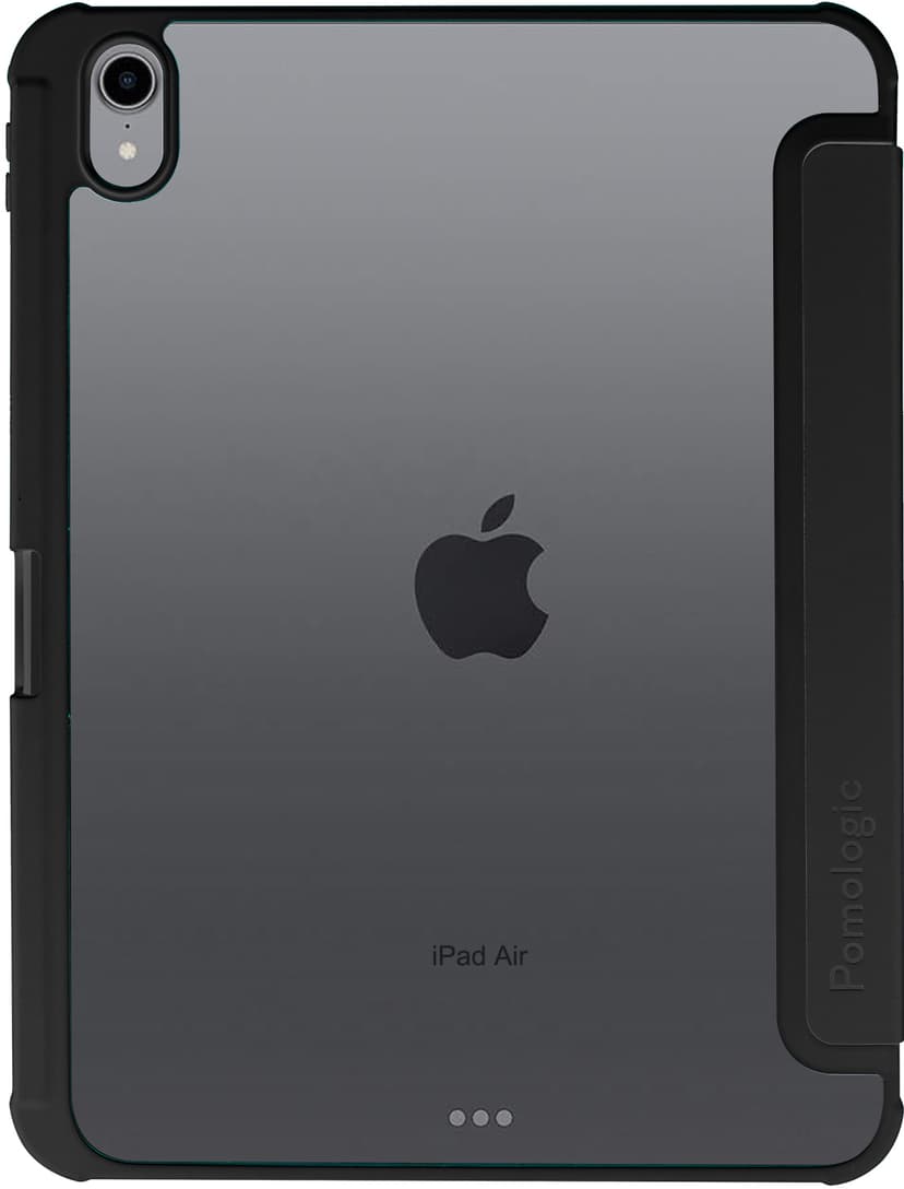 Pomologic Origami Case iPad Air 11" (M2), iPad Air 11" (M3), iPad Air 11" (M4) Svart, Transparent