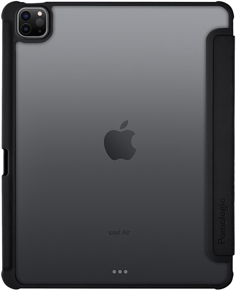 Pomologic Origami Case iPad Air 13" (2024), iPad Air 13" (2025) Läpinäkyvä, Musta