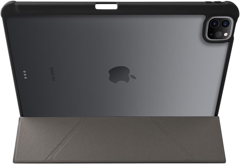 Pomologic Origami Case iPad Air 13" (M2), iPad Air 13" (M3), iPad Air 13" (M4) Gjennomsiktig, Sort