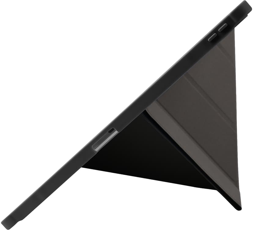 Pomologic Origami Case iPad Air 13" (M2), iPad Air 13" (M3), iPad Air 13" (M4) Läpinäkyvä, Musta