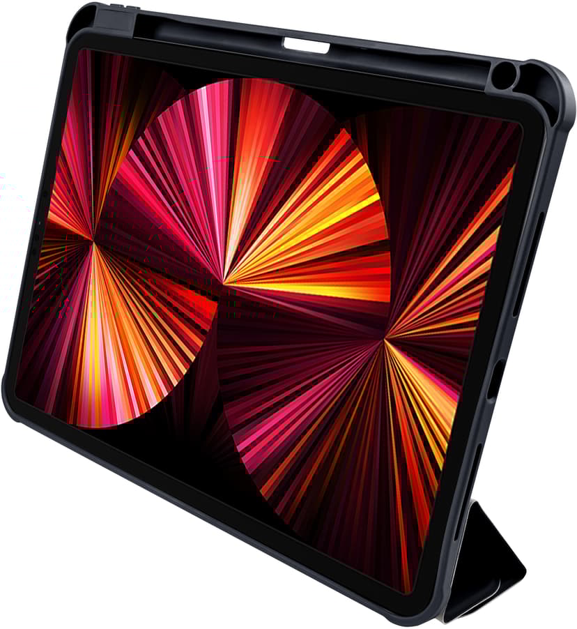 Pomologic Origami Case iPad Pro 11" (2024) Svart, Transparent