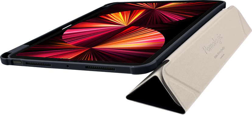 Pomologic Origami Case iPad Pro 11" (2024) Svart, Transparent