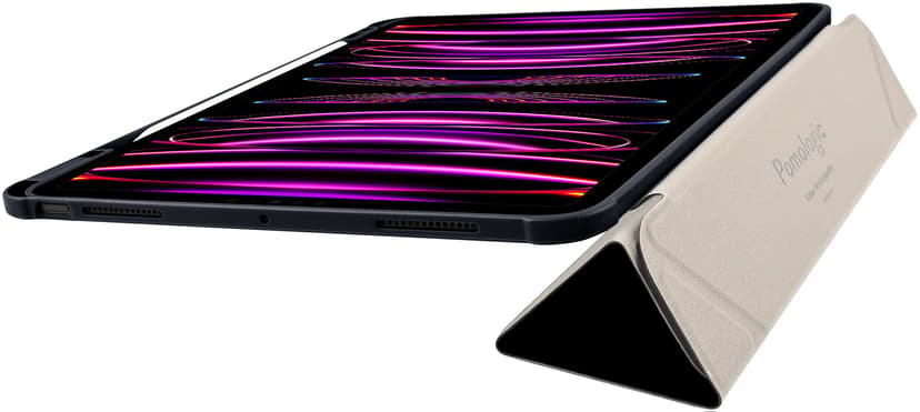 Pomologic Origami Case iPad Pro 13" (2024) Svart, Transparent