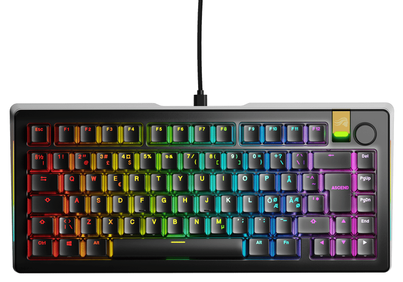 Glorious GMMK 3 Pro HE - Wired Langallinen Glorious Fox Linear - HE Pohjoismainen