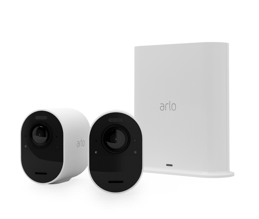 Arlo Ultra 2 Trådløs overvåking 2-pakning Hvit