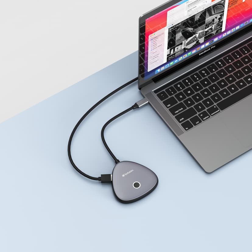 Verbatim 32147 trådløs skjerm adapter USB Desktop