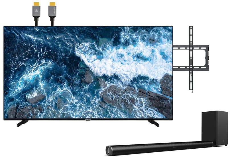 Voxicon VXV770UA 70" 4K Led Android TV + Chromecast Konferenskit Deluxe