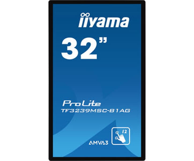 iiyama ProLite TF3239MSC-B1AG 31.5" FHD TOUCH AMVA3 16:9 31.5" 1920 x 1080pixels AMVA3 16:9 60Hz