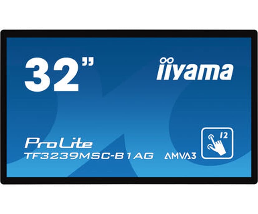 iiyama ProLite TF3239MSC-B1AG 31.5" FHD TOUCH AMVA3 16:9 31.5" 1920 x 1080pixels AMVA3 16:9 60Hz