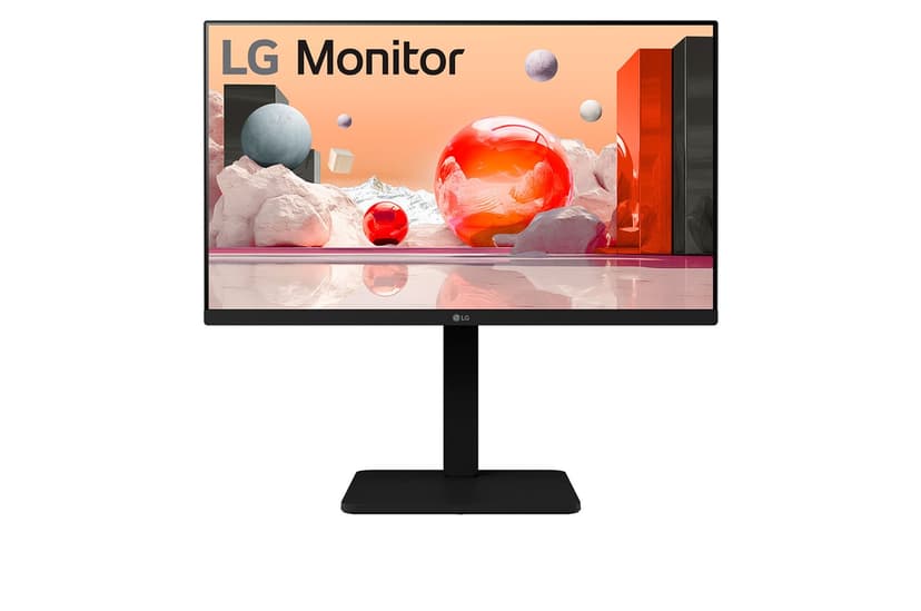LG 24BA550-B computer monitor 60,5 cm (23.8") 1920 x 1080 Pixels Full HD LCD Zwart 23.8" 1920 × 1080pixels IPS 16:9 100Hz