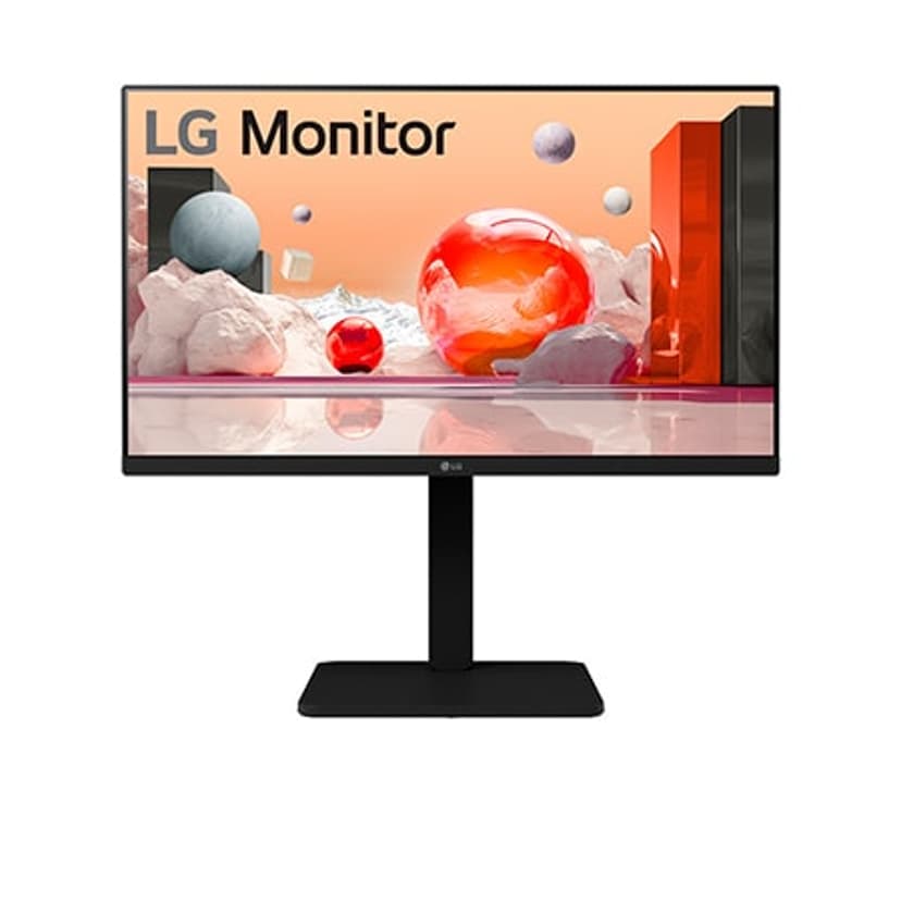 LG 24BA450-B computer monitor 60,5 cm (23.8") 1920 x 1080 Pixels Full HD Zwart 23.8" 1920 × 1080pixels IPS 16:9 100Hz