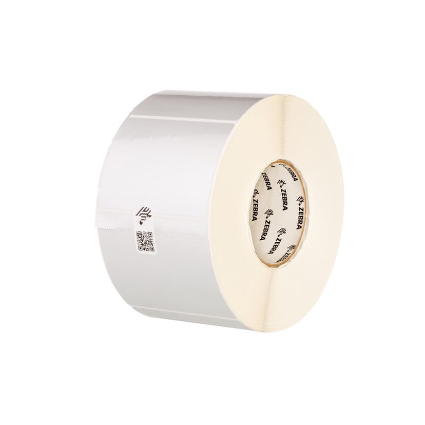 Zebra Etiketter Z-Ultimate 3000T 38x19mm Silver 10-Pack