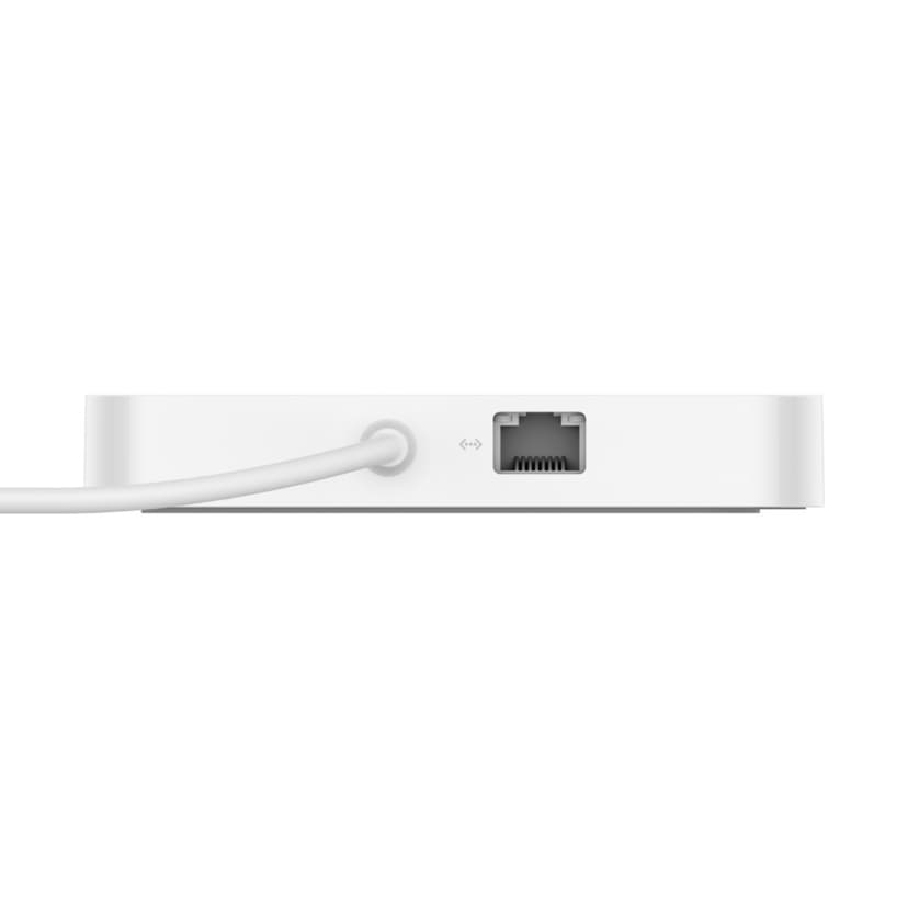 Belkin USB-C 6-in-1-moniporttikeskitin, jossa on kiinnike USB-C 3.2 Gen 1 (3.1 Gen 1)