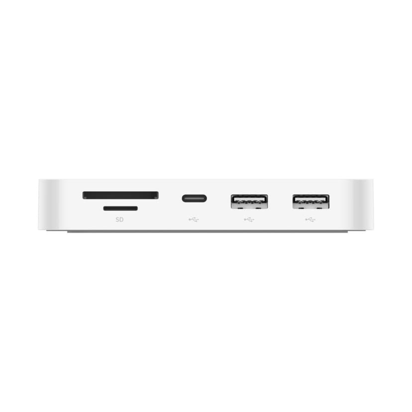 Belkin USB-C 6-in-1 multipoort hub met houder USB 3.2 Gen 1 (3.1 Gen 1) Type-C