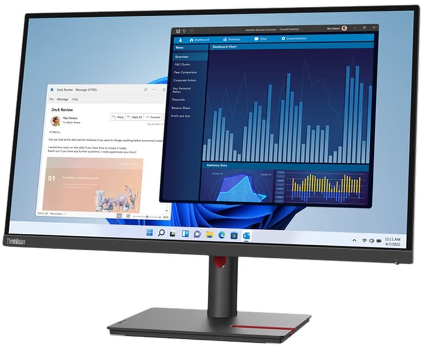 Lenovo ThinkVision T27p-30 27" 3840 x 2160pixels IPS 16:9 60Hz