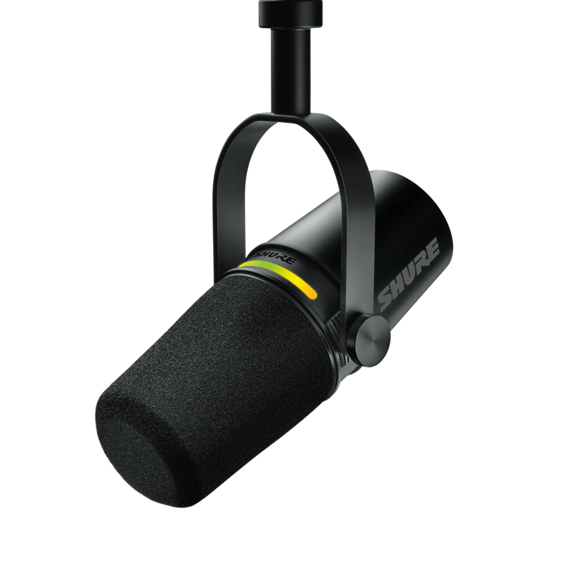 Shure MV7+ - XLR/USB-mikrofoni podcastingiin, suoratoistoon ja musiikin luomiseen
