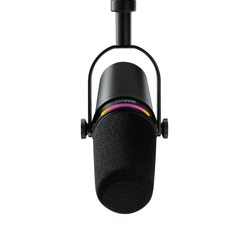 Shure MV7+ - XLR/USB-mikrofon for podkasting, strømming og musikkproduksjon