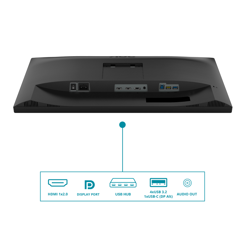 AOC CU34V5C/BK Curved 34" 3440 x 1440pixels VA 21:9 100Hz