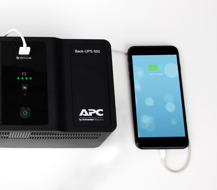 APC Back-ups 650va 400w Charging Port