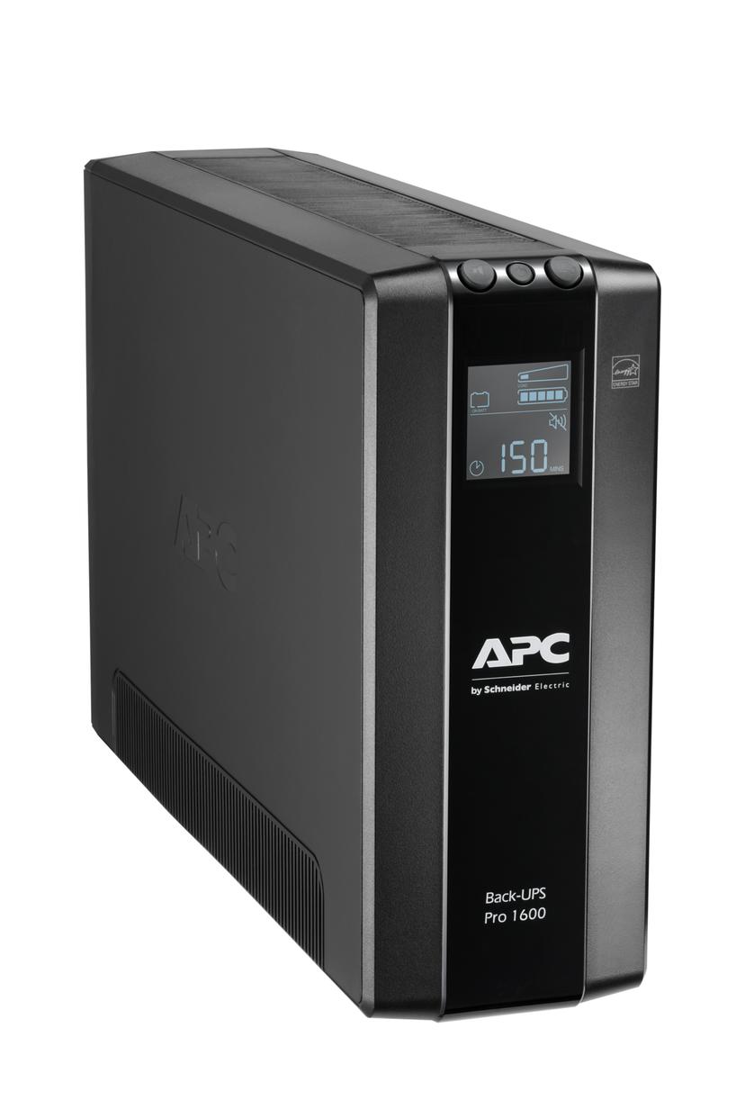 APC Back-UPS PRO BR1600MI - Noodstroomvoeding, 8x C13 uitgang, USB, 1600VA