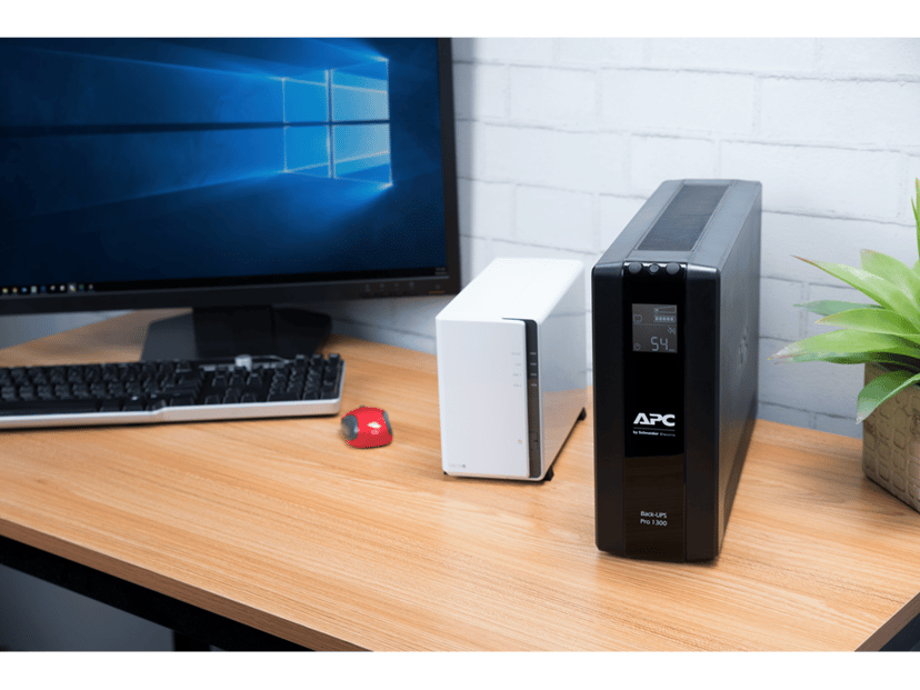 APC Back-UPS PRO BR1300MI - Noodstroomvoeding, 8x C13 uitgang, USB, 1300VA