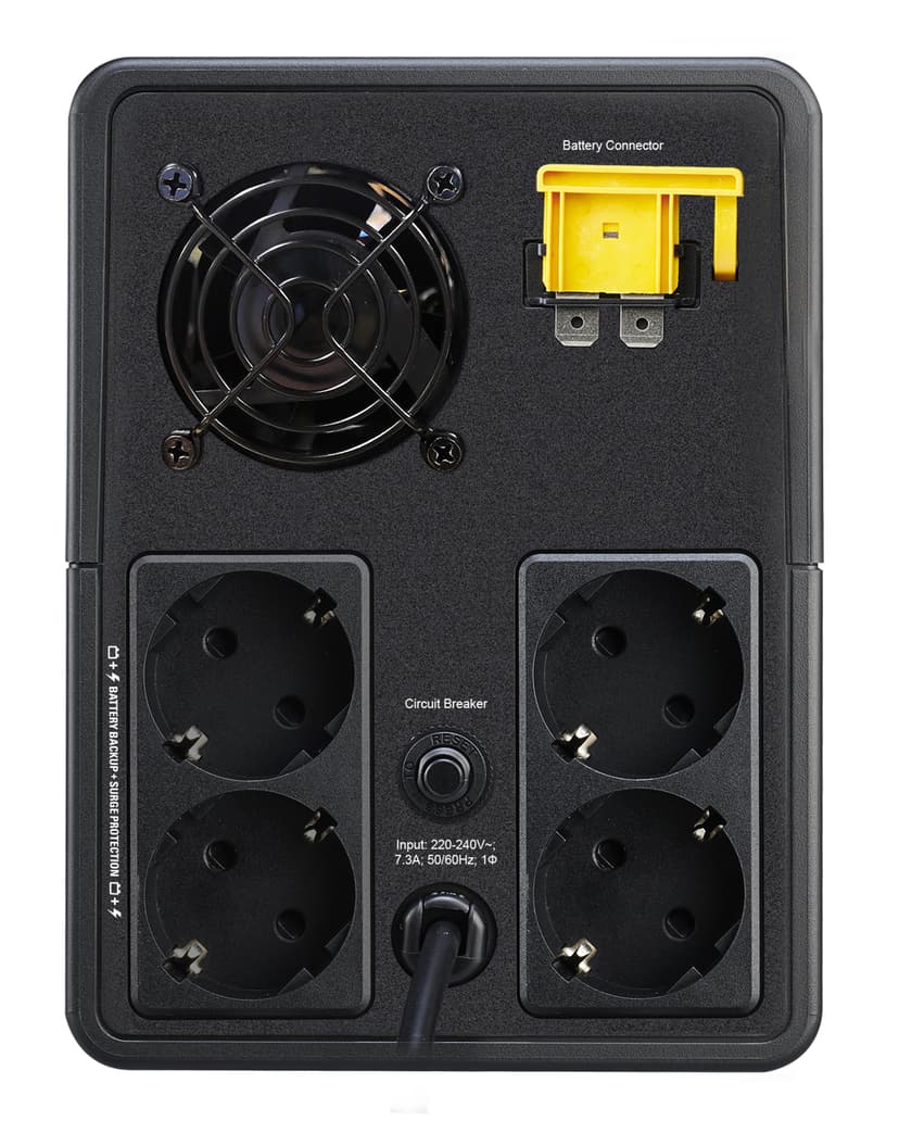 APC Easy UPS UPS-virtalähde Linjainteraktiivinen 1,6 kVA 900 W