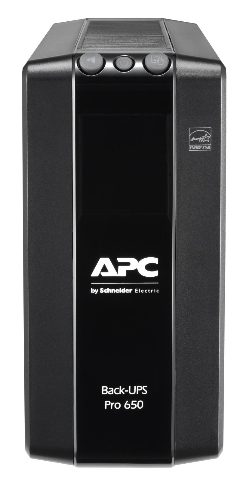 APC BR650MI strömskydd (UPS) Linjeinteraktiv 0,65 kVA 390 W 6 AC-utgångar