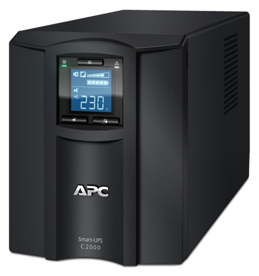 APC SMC2000I UPS-enhed Interaktivt indgangsstik 2 kVA 1300 W 7 AC stikkontakt(er)