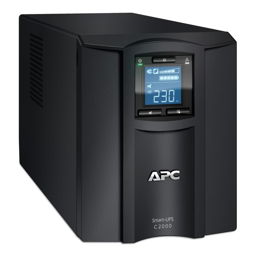 APC SMC2000I UPS-virtalähde Linjainteraktiivinen 2 kVA 1300 W 7 AC-pistorasia(a)