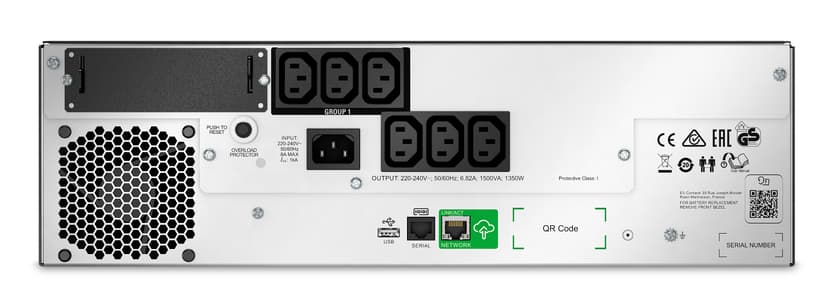 APC Smart-UPS Li-Ion 1500VA Short Depth with SmartConnect