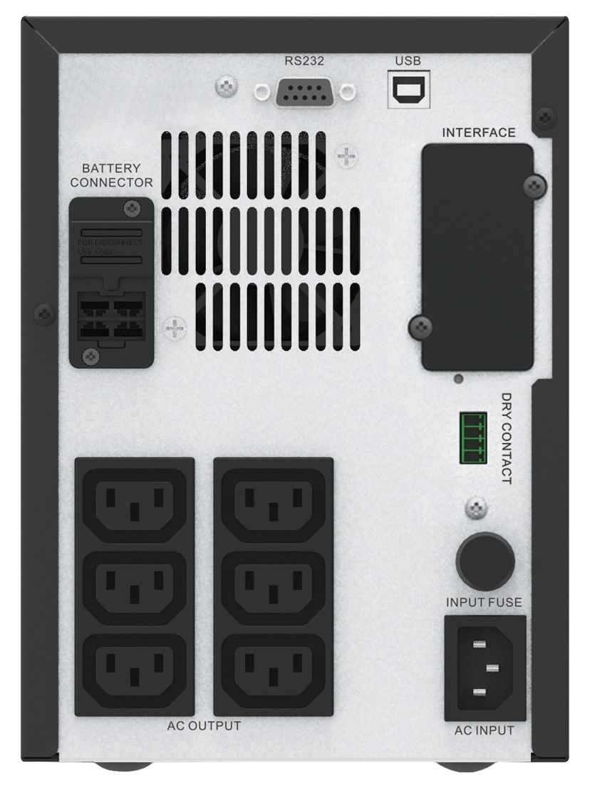 APC Easy-UPS SMV1500CAI - 6x C13, USB, 1500VA