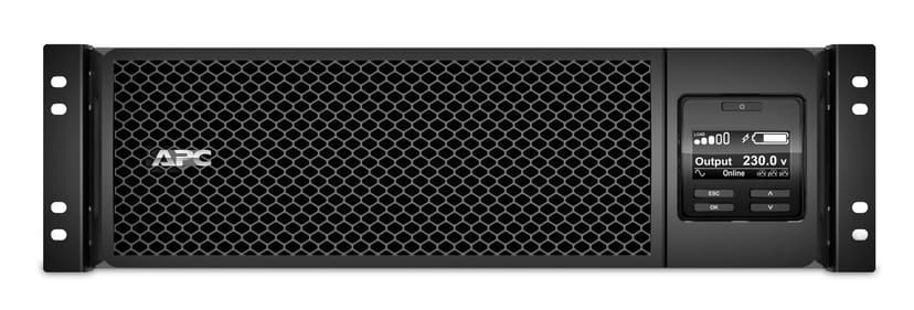 APC Smart-UPS On-Line SRT5KRMXLI - 5000VA, 6x C13, 4x C19 uitgang, rackmountable, Embedded NMC