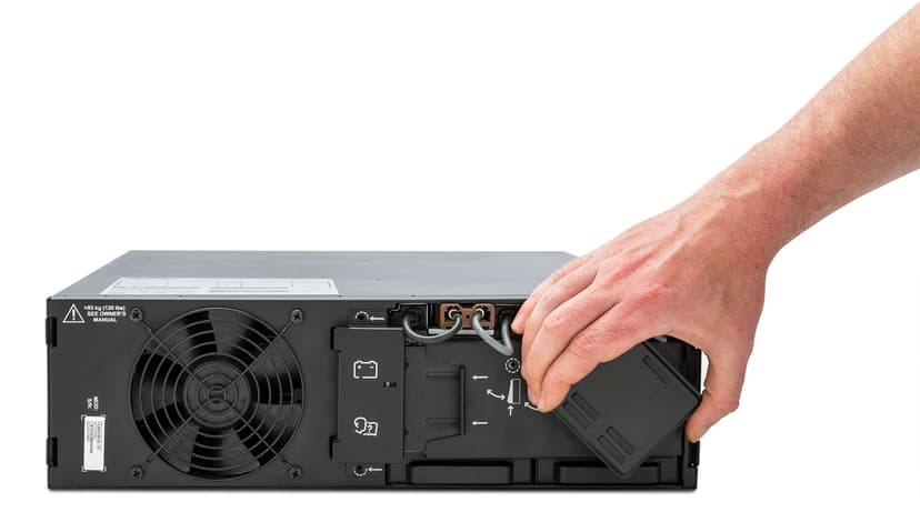 APC Smart-UPS On-Line SRT5KRMXLI - 5000VA, 6x C13, 4x C19 uitgang, rackmountable, Embedded NMC