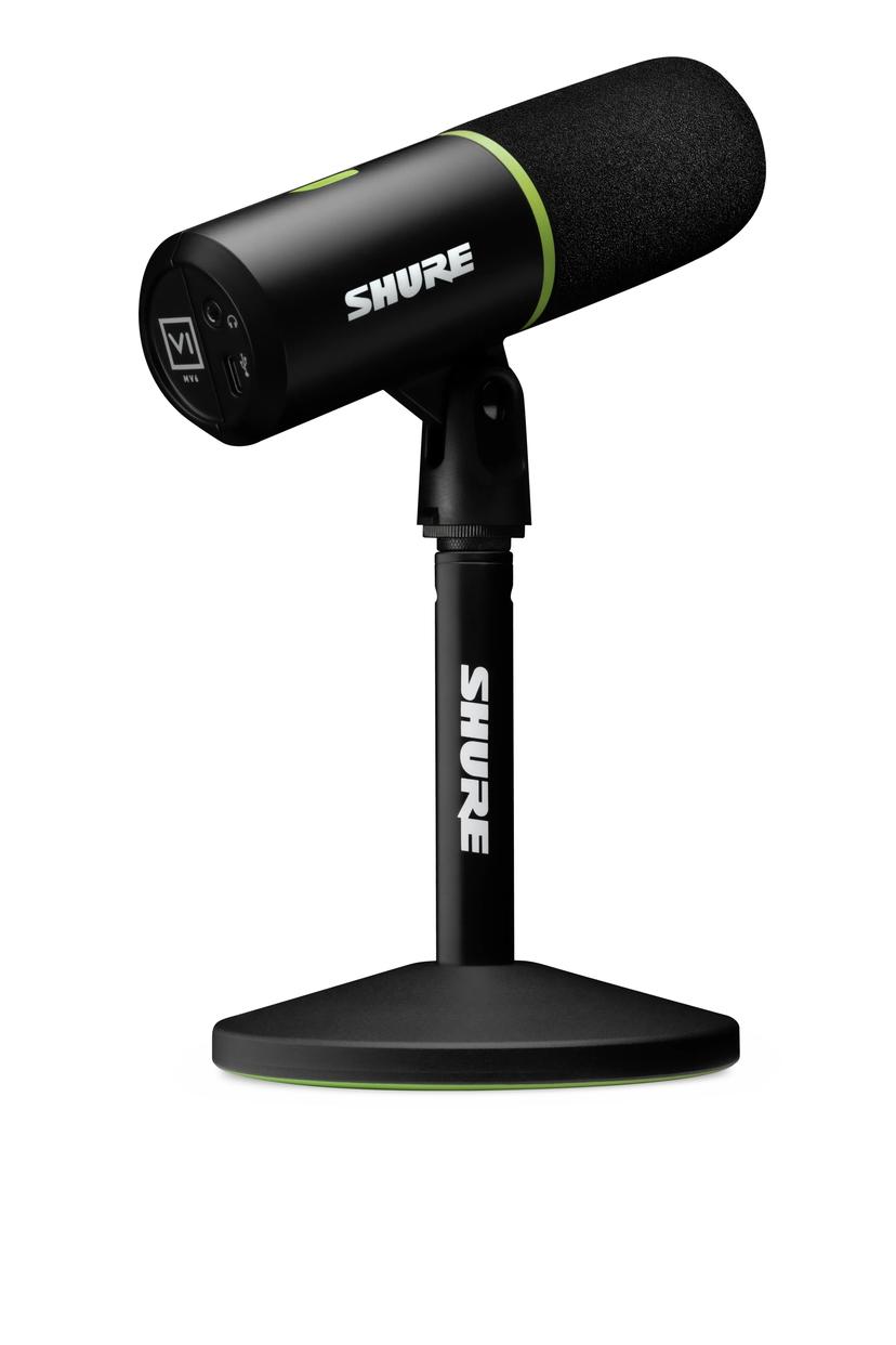 Shure MV6 - USB-C mikrofon för gamers & streamers