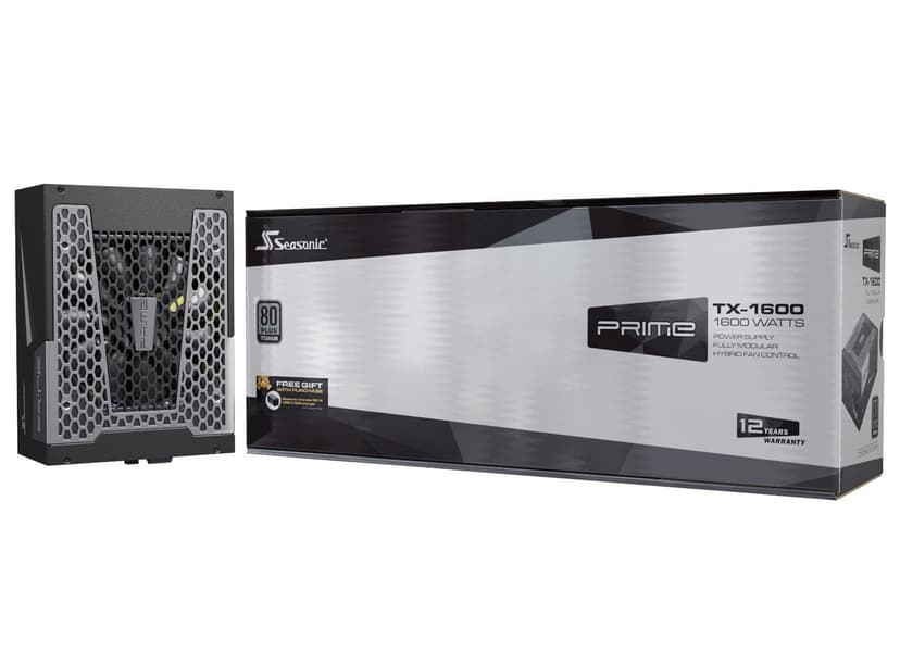Seasonic Prime TX-1600 1600W ATX 80 PLUS Titanium Strømforsyning