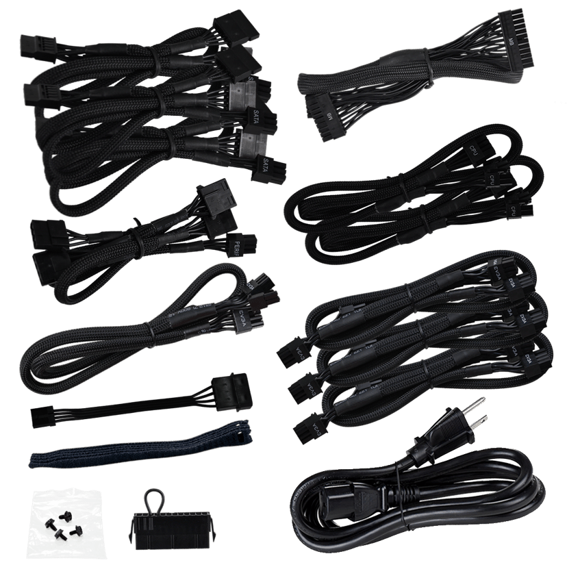EVGA SuperNOVA 850 GT power supply unit 850 W 24-pin ATX ATX Zwart 850W ATX 80 PLUS Gold Voeding