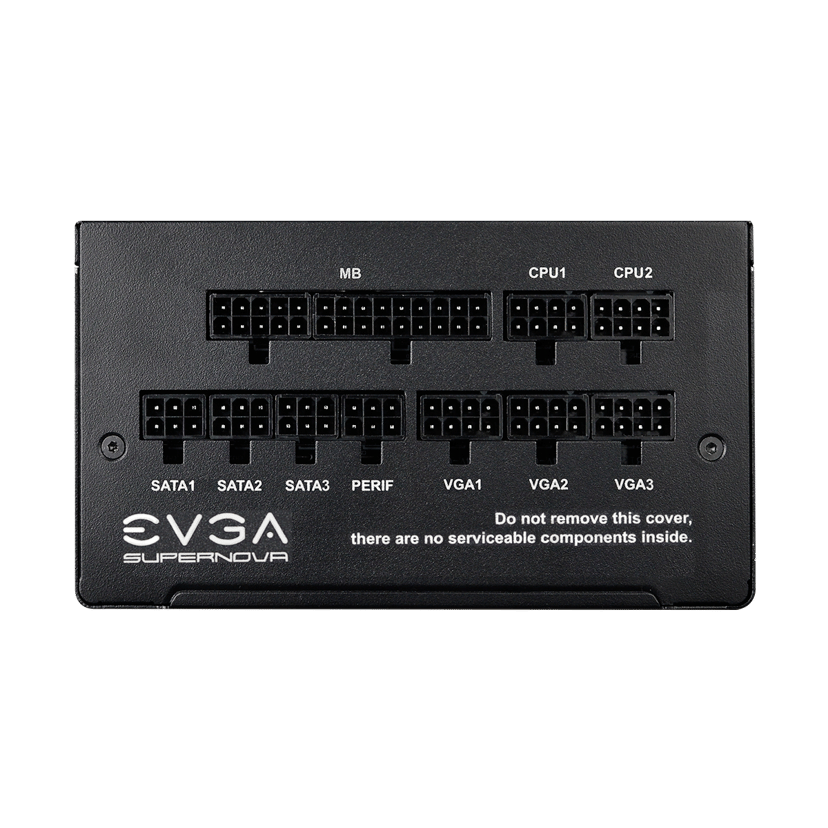 EVGA SuperNOVA 850 GT power supply unit 850 W 24-pin ATX ATX Zwart 850W ATX 80 PLUS Gold Voeding