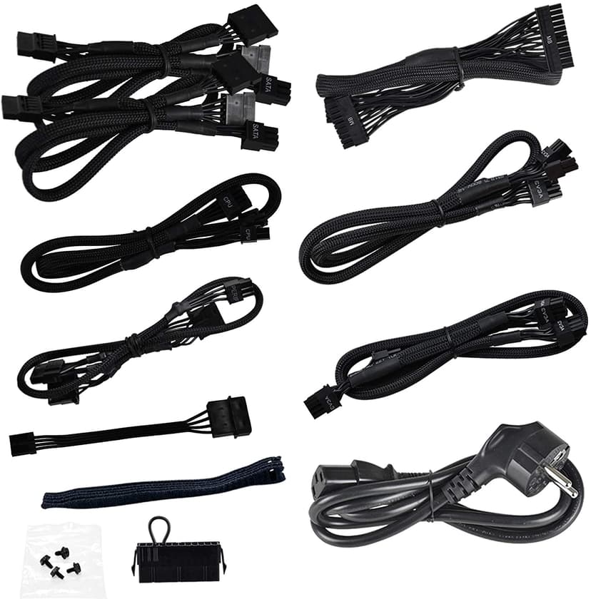 EVGA Supernova 650 GT power supply unit 650 W 24-pin ATX ATX Zwart 650W ATX 80 PLUS Gold Voeding
