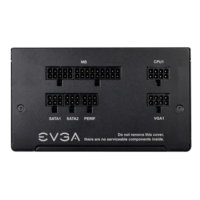 EVGA 550 B5 power supply unit 550 W 24-pin ATX ATX Zwart 550W ATX 80 PLUS Bronze Voeding