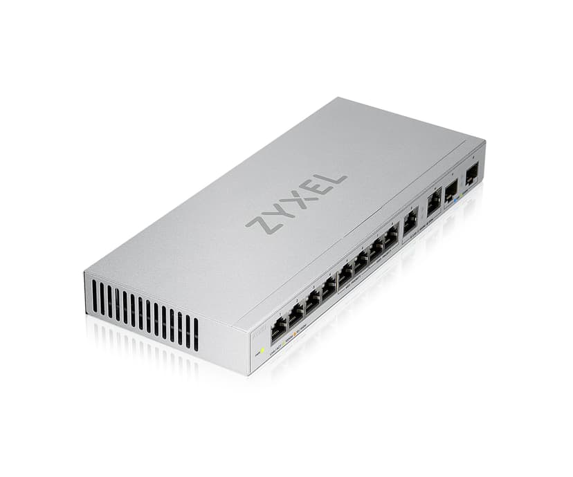 Zyxel XGS1010-12 8x1GbE 2x2.5GbE 2x10GbE SFP+ Unmanaged Switch