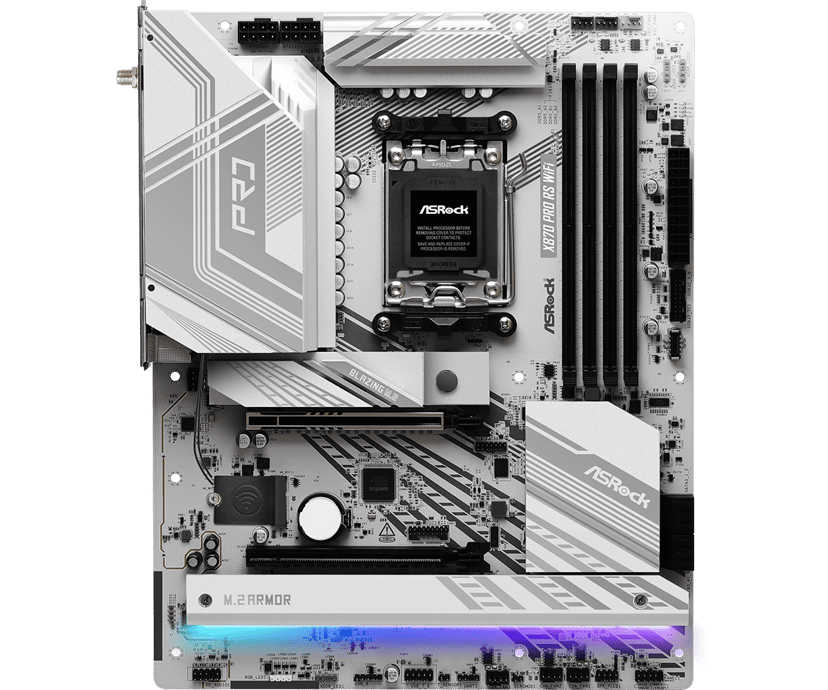 ASRock X870 PRO RS WIFI AM5 ATX Moederbord