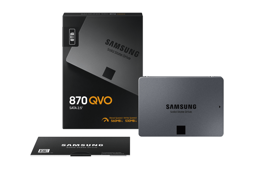Samsung 870 QVO 8TB SSD 2.5" SATA